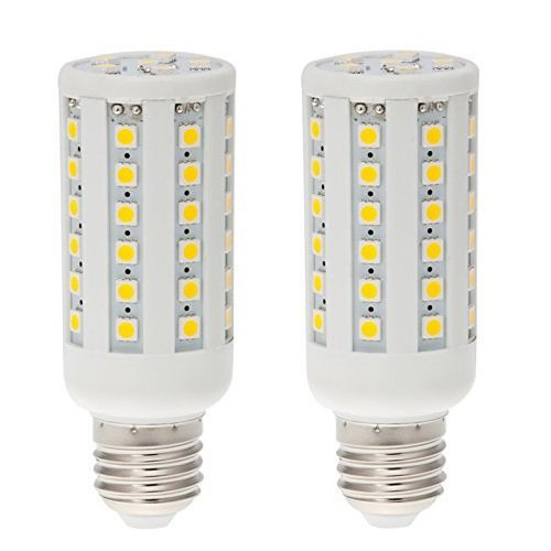 Dimmable Corn Shape T10 E26/E27 LED Tubular Bulb, 10 Watts, 75W Equivalent, 2-Pack, AC100-130V or 220-240V